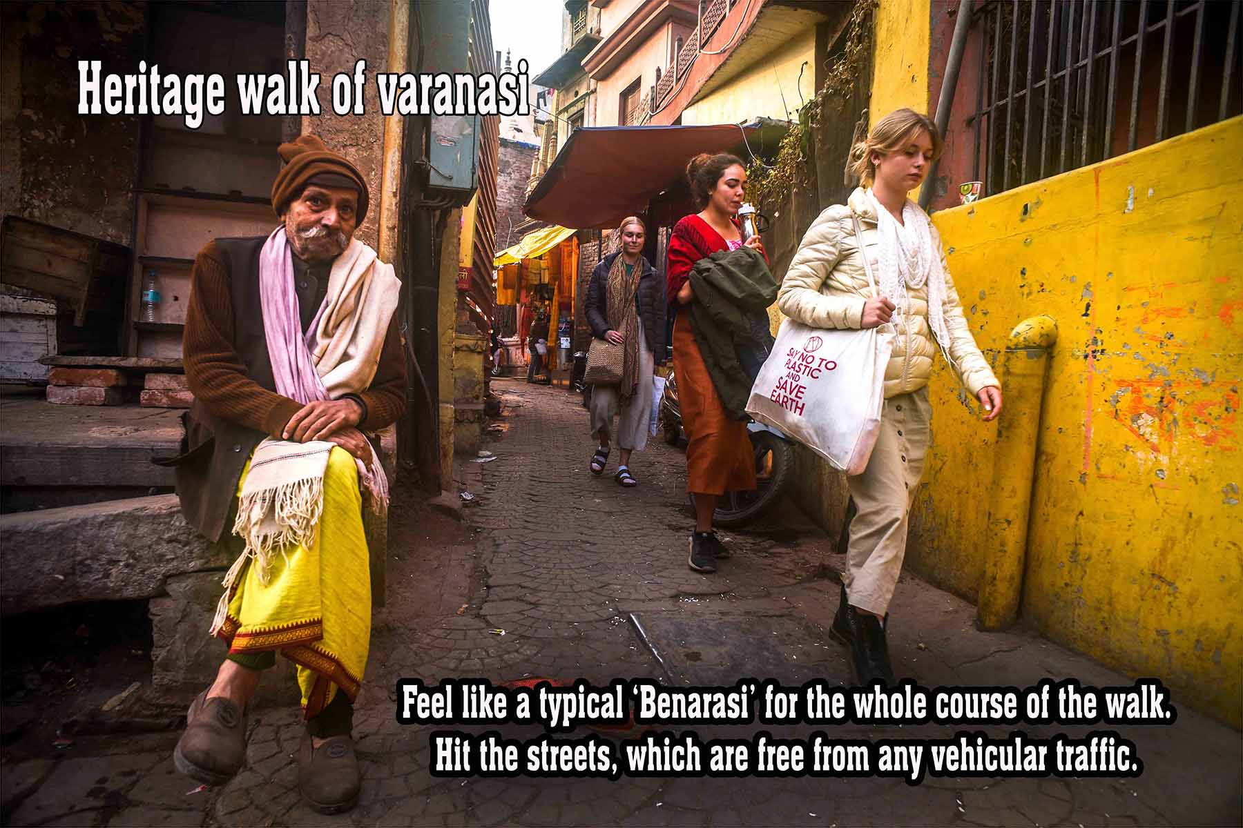 Heritage Walk of Varanasi — ancient lanes and Banaras life