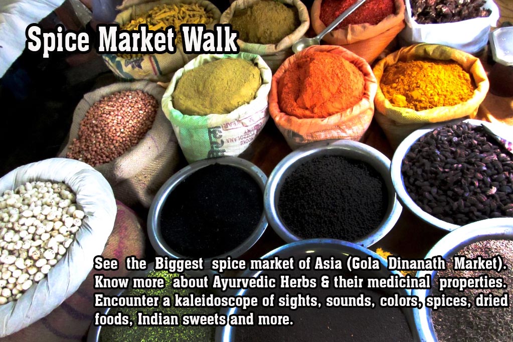 Spice Market Walk — Gola Dinanath Market Varanasi
