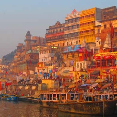 Varanasi Ganga ghat evening ritual