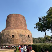 Sarnath Buddhist stupa near Varanasi